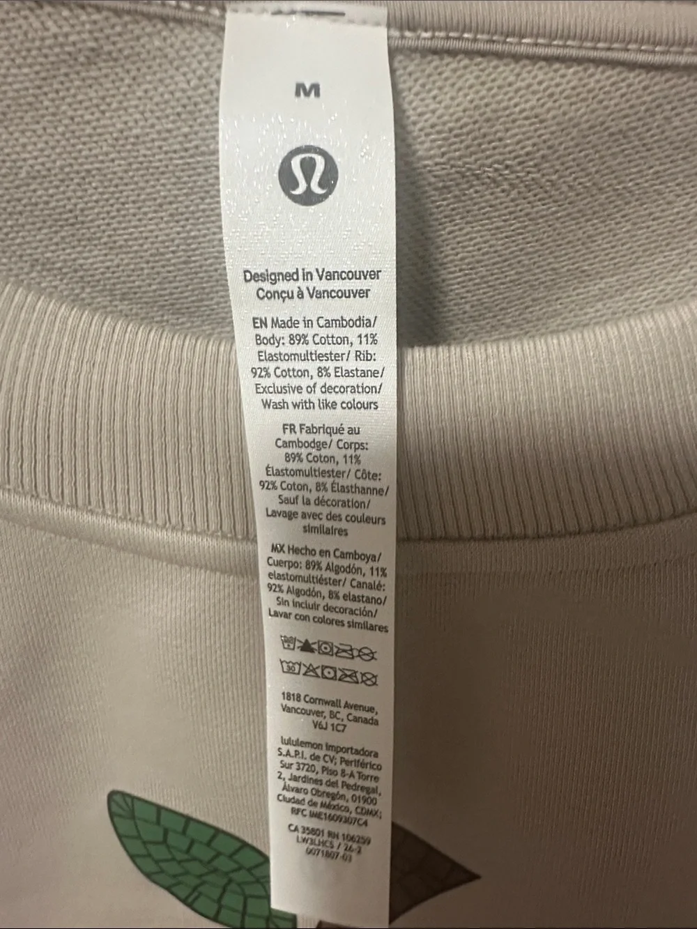lululemon athletica New York Mosaic Apple Crewneck Sweater - Taupe